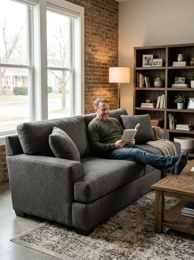 6 Modern Living Room Furniture Picks for Plus-Size Comfort in Small Apartments