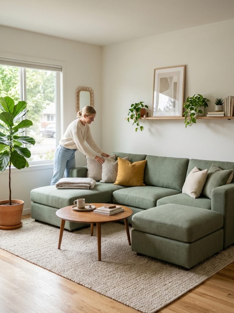 6 Modern Living Room Furniture Picks for Plus-Size Comfort in Small Apartments