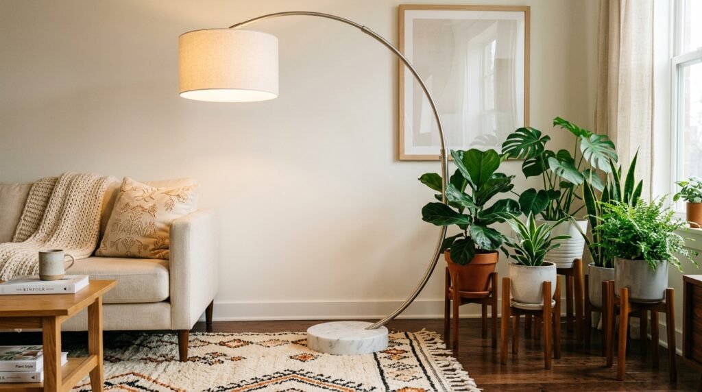 10 No-Drill Modern Living Room Decor Ideas for First-Time Renters