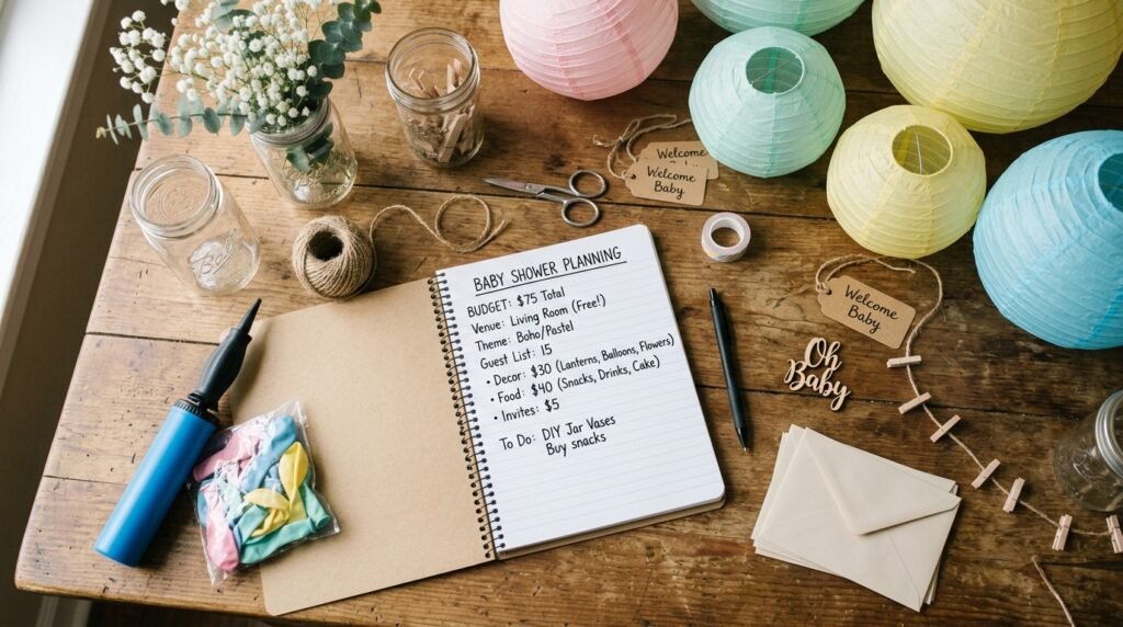 How to Decorate a Baby Shower on a $75 Budget