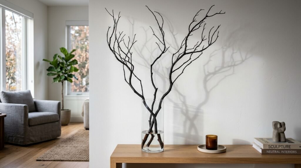 Minimalist Winter Holiday Decor for Small Apartments