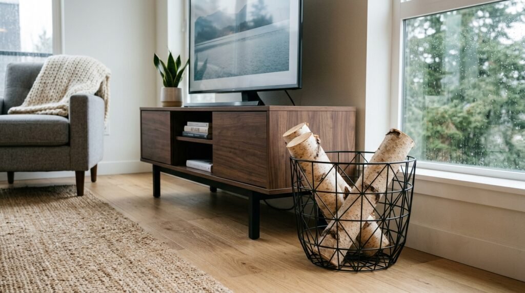 Minimalist Winter Holiday Decor for Small Apartments