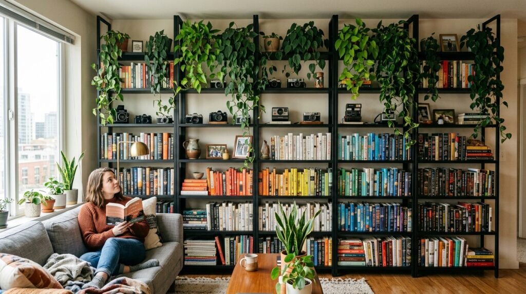 Decor for Renters With Popcorn Ceilings and Ugly Fixtures You Can’t Remove
