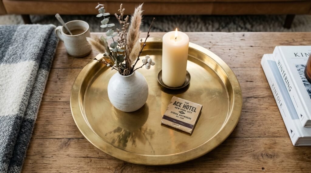 Minimalist Winter Holiday Decor for Small Apartments