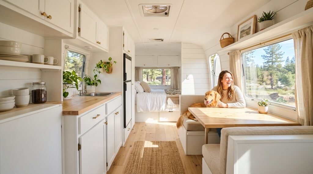 Tiny Home and RV Decor: Maximizing Style in Under 300 Square Feet