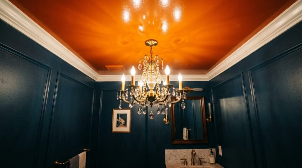 8 Dopamine Bathroom Ideas for Tiny Half Baths With No Natural Light