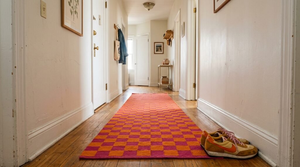10 Dopamine Decor Entryway Ideas for Narrow Hallways in Apartments