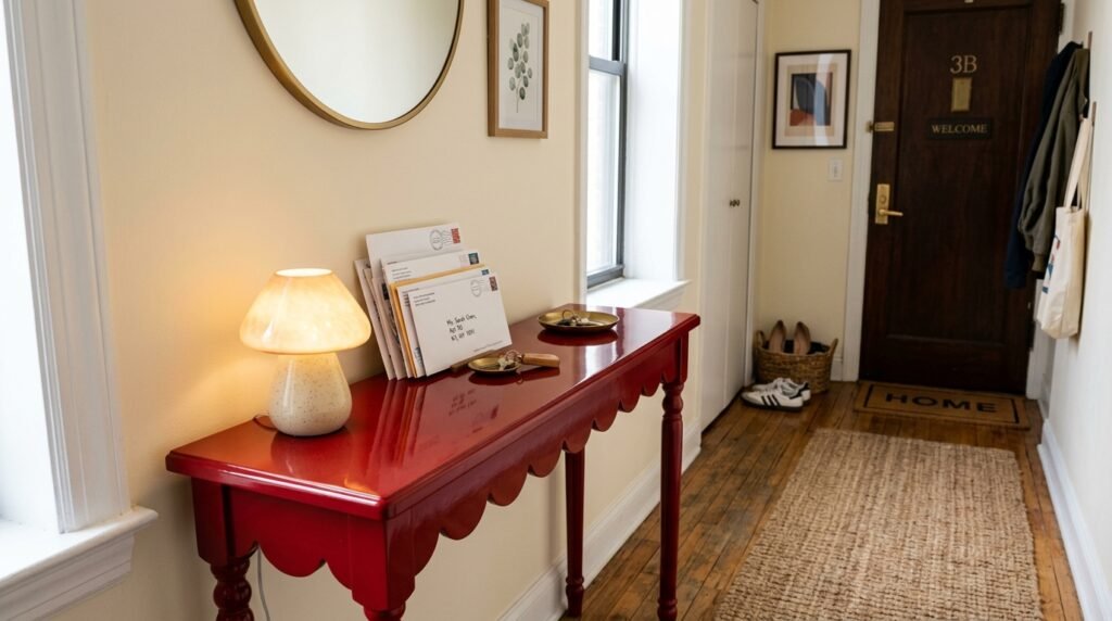 10 Dopamine Decor Entryway Ideas for Narrow Hallways in Apartments