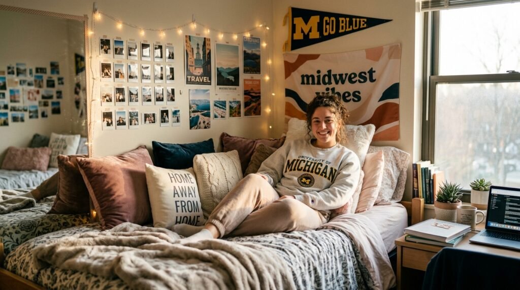 Dorm Room Decor for College Students: 10 Command-Strip-Only Ideas