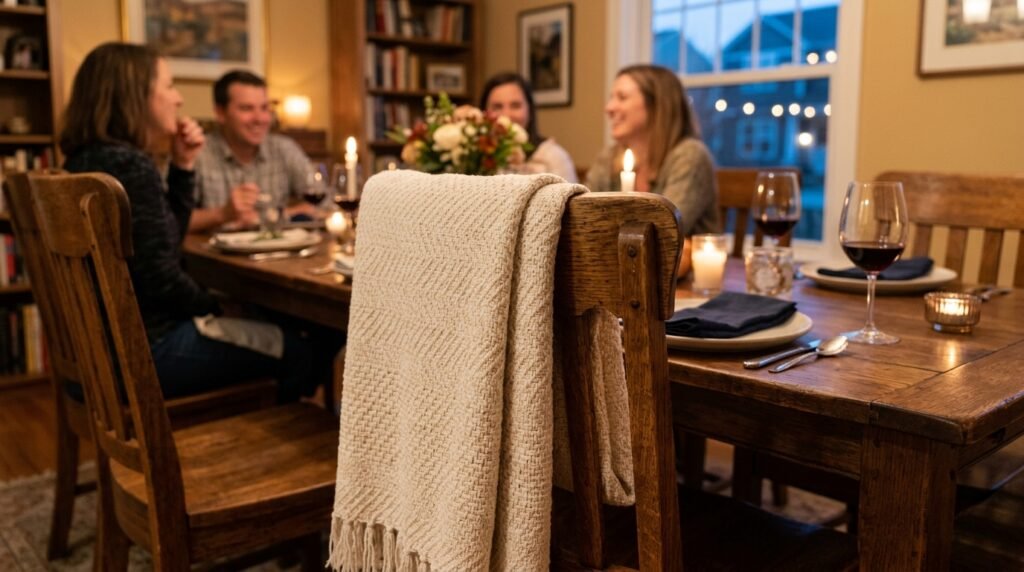 11 Modern Living Room Ideas for Hosting Your First Friendsgiving in a Small Space