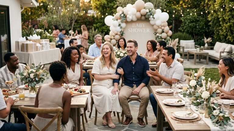 The Complete Guide to Co-Ed Baby Showers (Etiquette + Ideas)