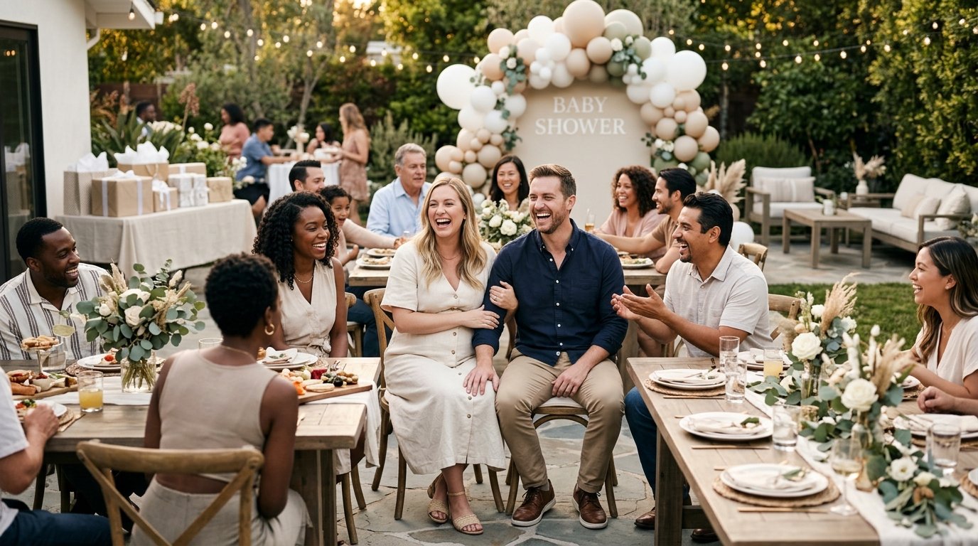 The Complete Guide to Co-Ed Baby Showers (Etiquette + Ideas)