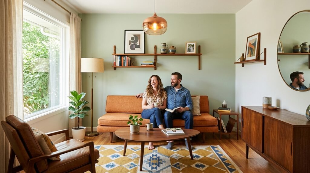 7 Mid-Century Modern Layouts for Long, Narrow Living Rooms