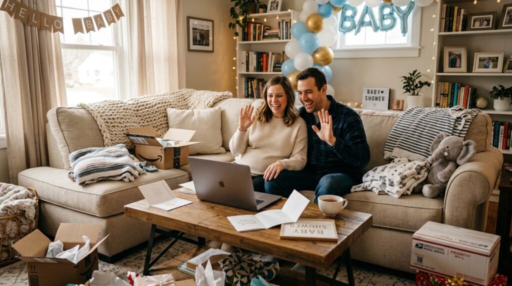 9 Virtual Baby Shower Ideas for Long-Distance Family