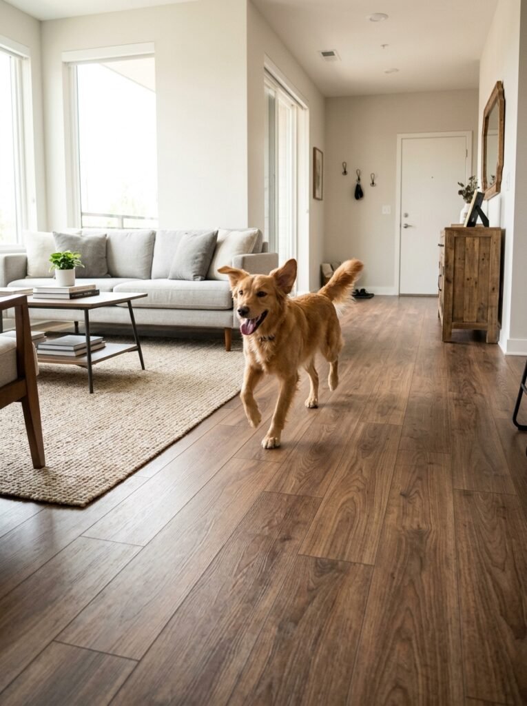 8 Pet Friendly Modern Living Room Ideas for First Time Dog Owners