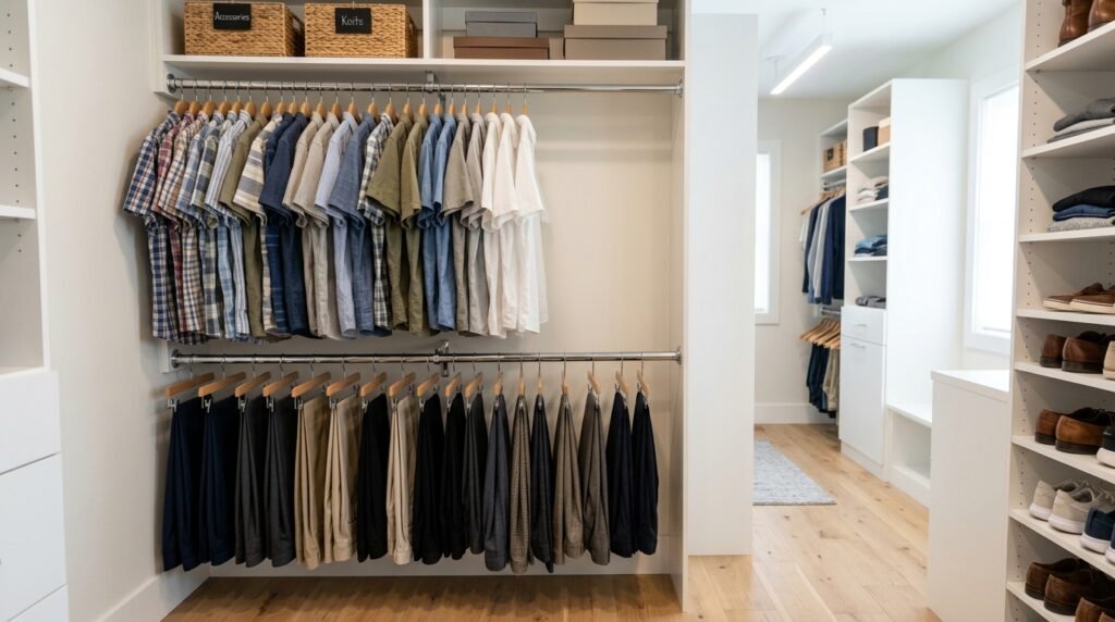 10 Wardrobe Organization Ideas for Couples Sharing One Closet