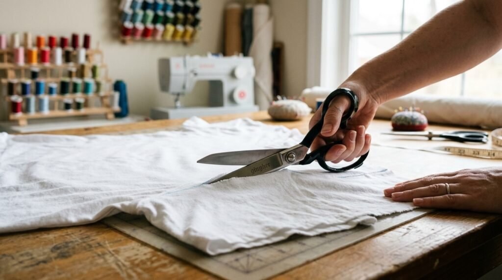 DIY Shirt Refashion: How to Add a Crochet Doily for a Boho Upgrade