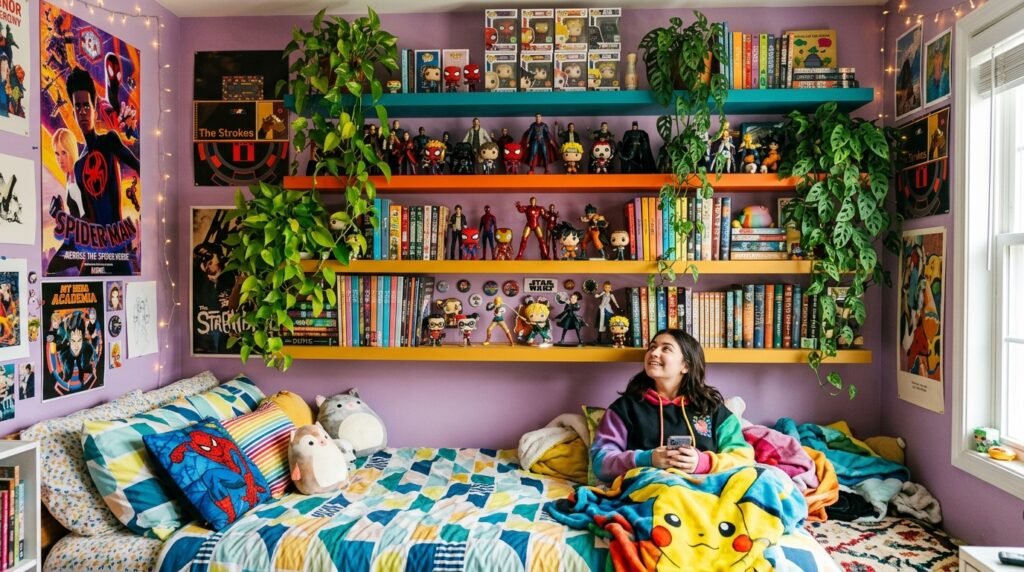 7 Dopamine Bedroom Ideas for Teens Sharing a Room With a Sibling
