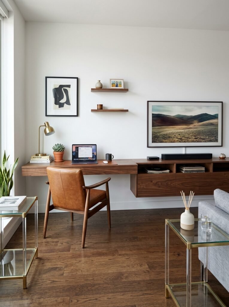 6 Modern Living Room Ideas for Remote Workers Who Need a Dual Purpose Space