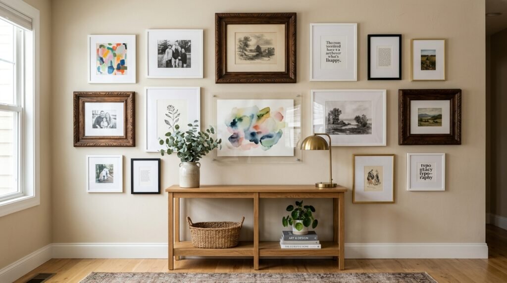 11 Dopamine Living Room Ideas for Couples Merging Boho and Modern Styles
