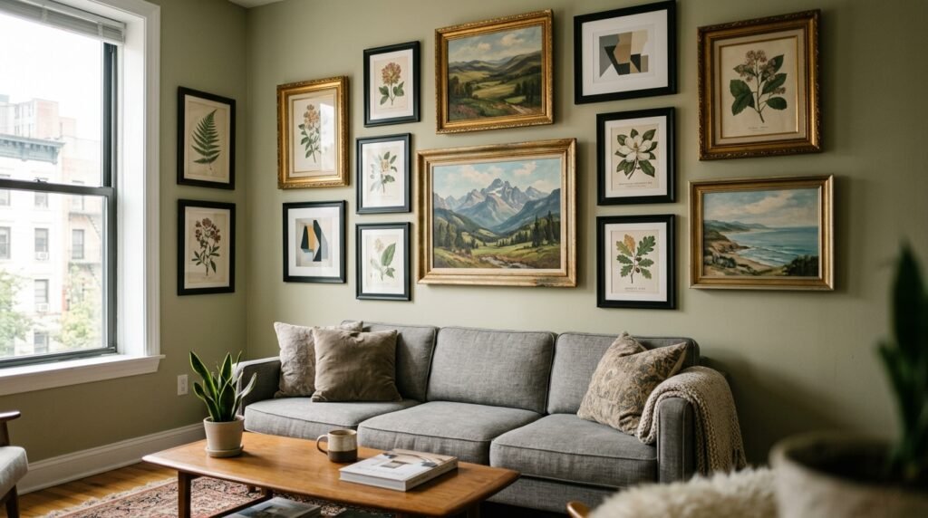 9 Thrifted Modern Living Room Finds for Renters Furnishing on Under $500