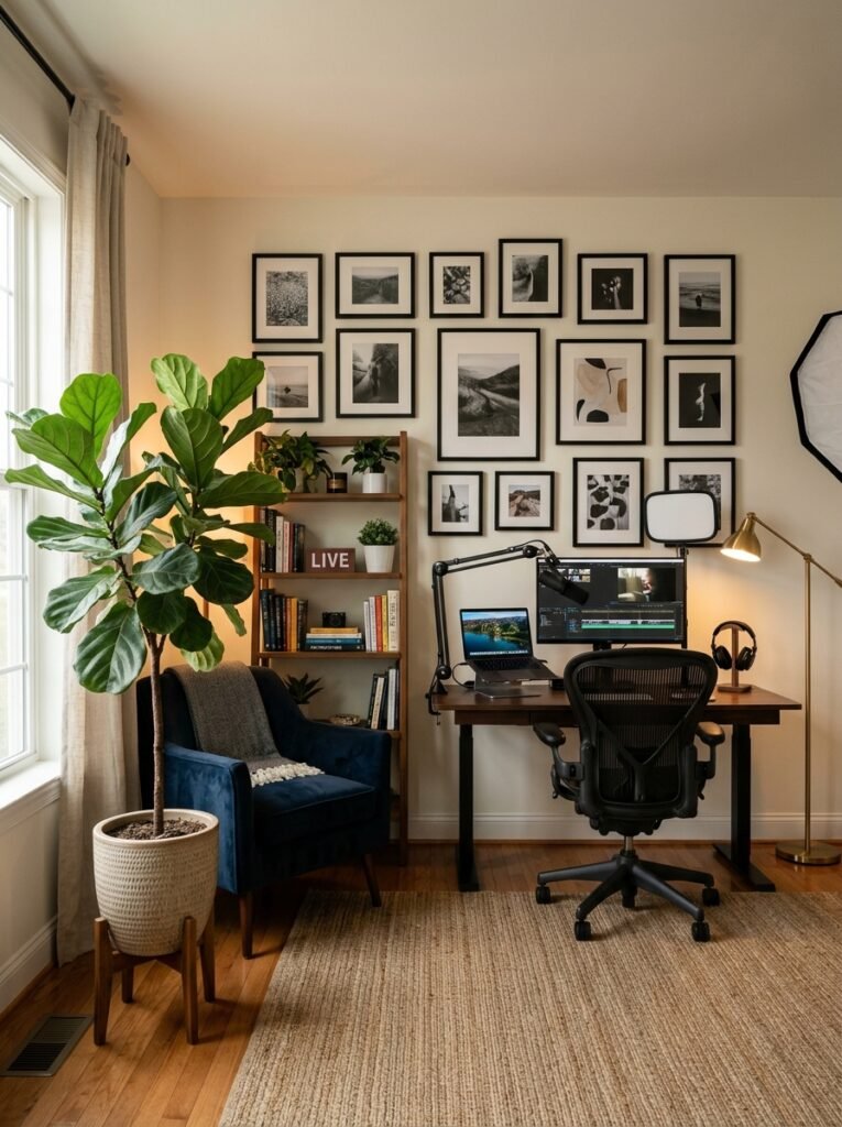 6 Modern Living Room Ideas for Remote Workers Who Need a Dual Purpose Space