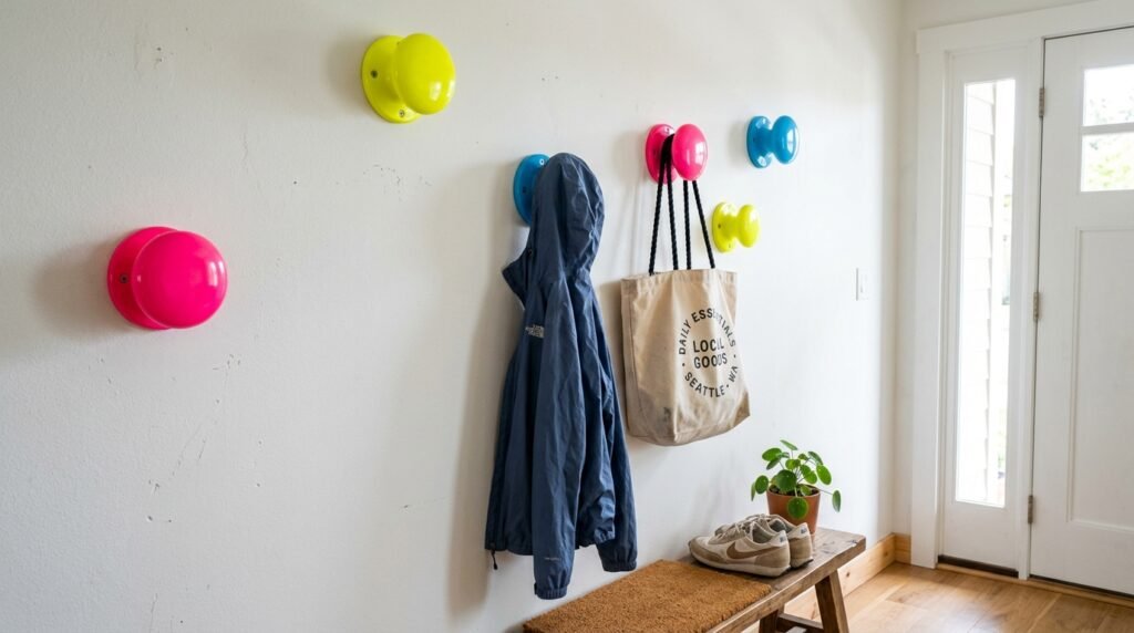 10 Dopamine Decor Entryway Ideas for Narrow Hallways in Apartments