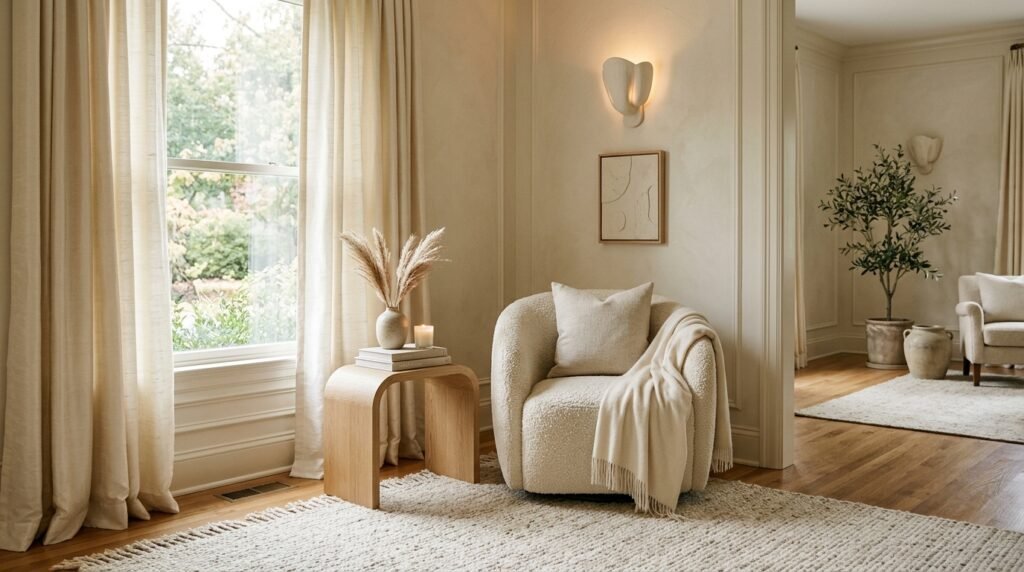12 Quiet Luxury Living Rooms for Couples Redoing Their First Home Together