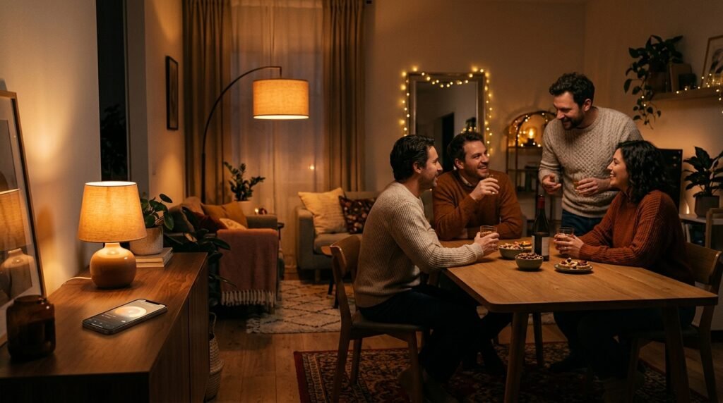 11 Modern Living Room Ideas for Hosting Your First Friendsgiving in a Small Space