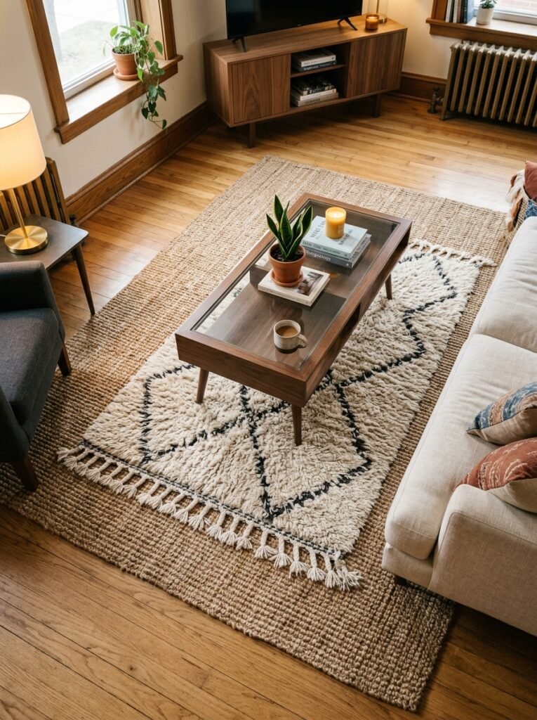10 No-Drill Modern Living Room Decor Ideas for First-Time Renters
