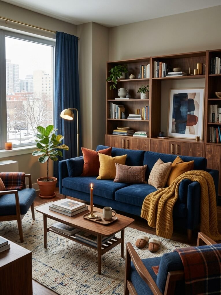 7 Modern Living Room Refresh Ideas for a Cozy First Winter in Your Apartment