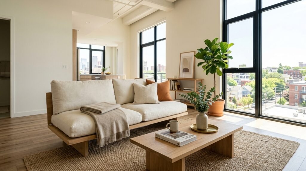 9 Japandi Living Room Ideas for Renters Who Want Calm Without Spending Much