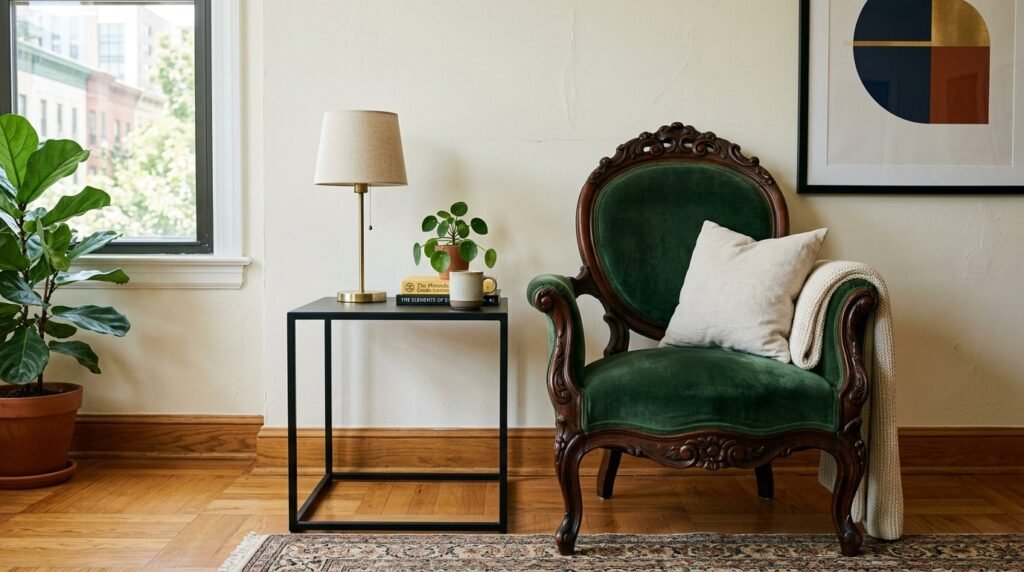 How to Make Mismatched Hand-Me-Down Furniture Look Intentional