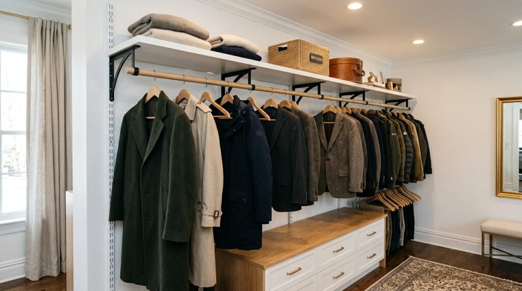 10 Wardrobe Organization Ideas for Couples Sharing One Closet