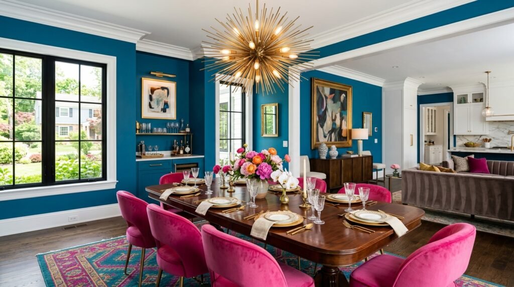 8 Dopamine Decor Ideas for Empty Nesters Wanting a “Grown Up” Colorful Home
