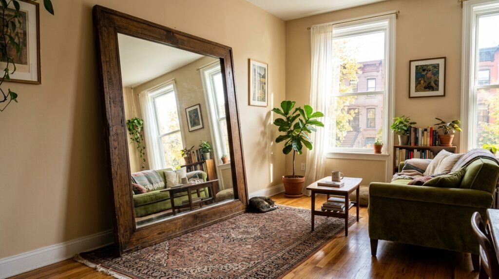 9 Thrifted Modern Living Room Finds for Renters Furnishing on Under $500