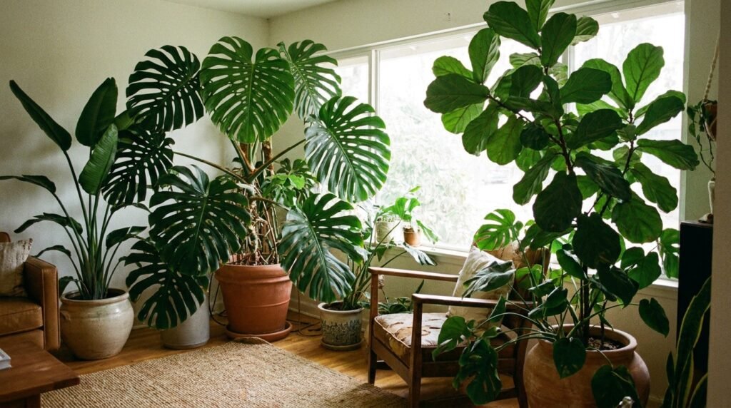 11 Dopamine Living Room Ideas for Couples Merging Boho and Modern Styles