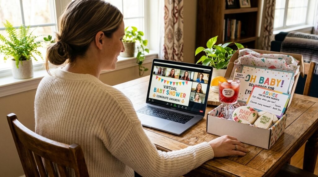 9 Virtual Baby Shower Ideas for Long-Distance Family