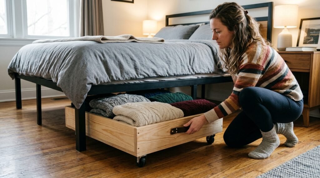 DIY Clothes Storage for Small Spaces: 11 Ideas With No Closet