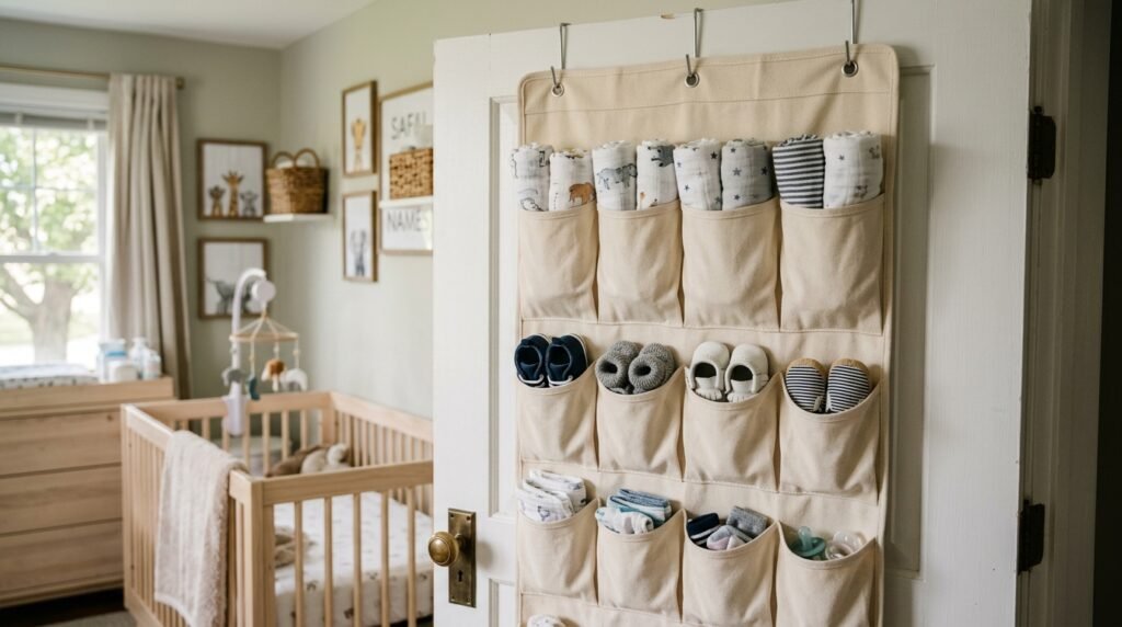 6 Wardrobe Organization Ideas for New Parents Setting Up a Baby Girl’s Nursery Closet