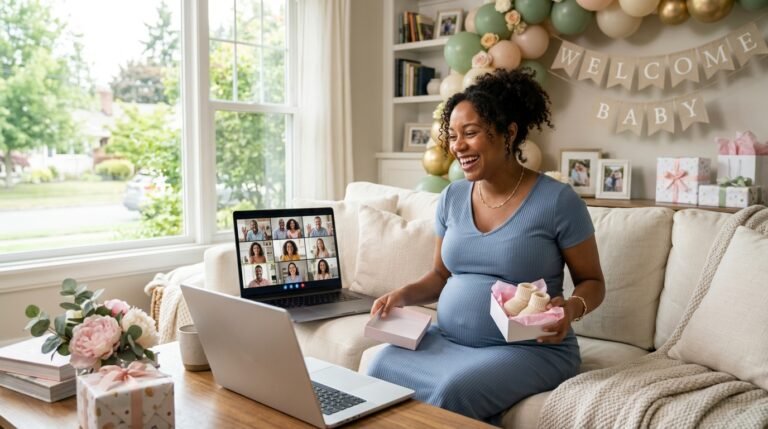 9 Virtual Baby Shower Ideas for Long-Distance Family
