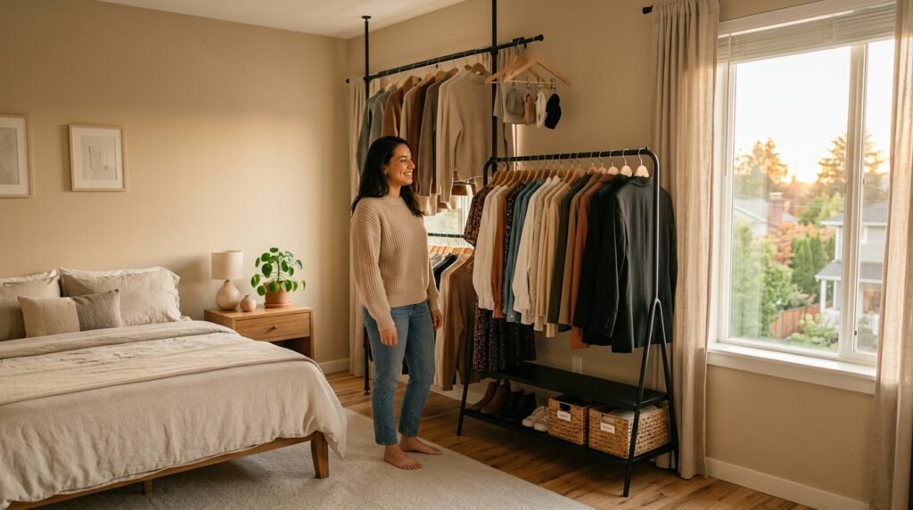7 Wardrobe Organization Hacks for Renters Who Can’t Install Built-Ins