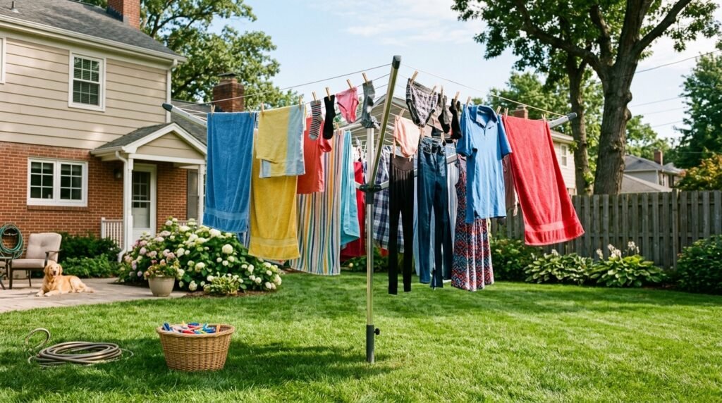 DIY Clothesline Setups: Indoor, Outdoor, and Portable Options
