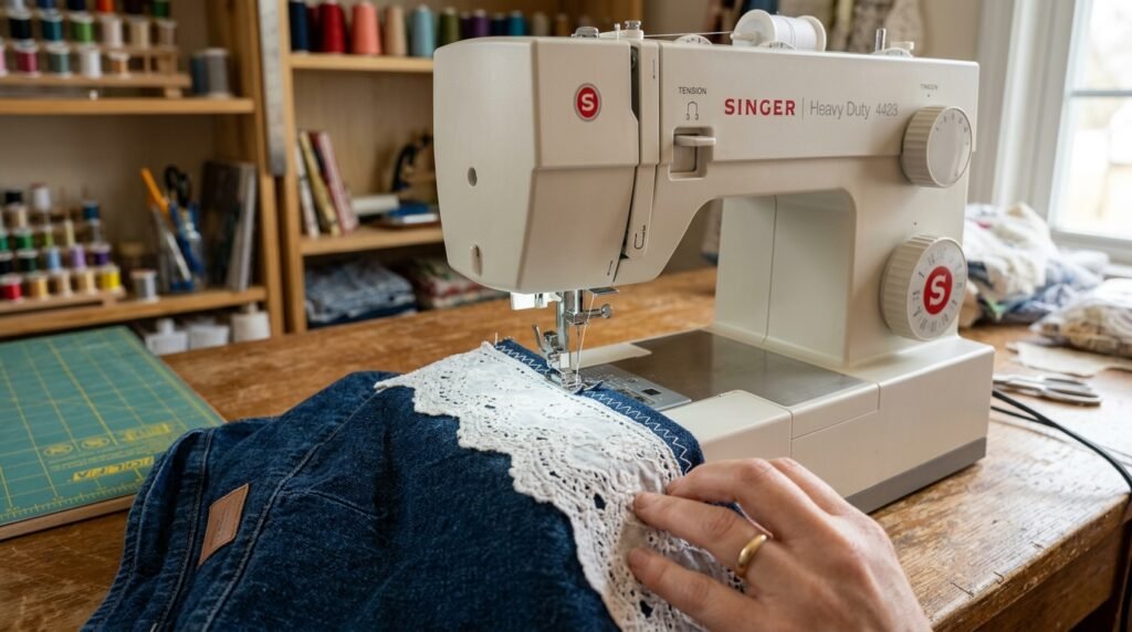 DIY Shirt Refashion: How to Add a Crochet Doily for a Boho Upgrade