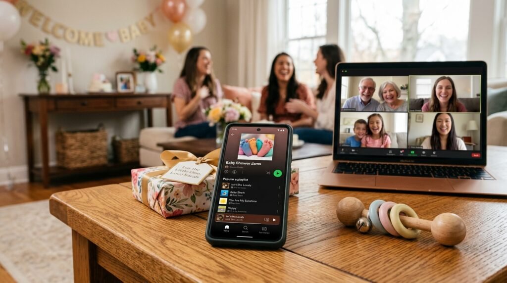 9 Virtual Baby Shower Ideas for Long-Distance Family