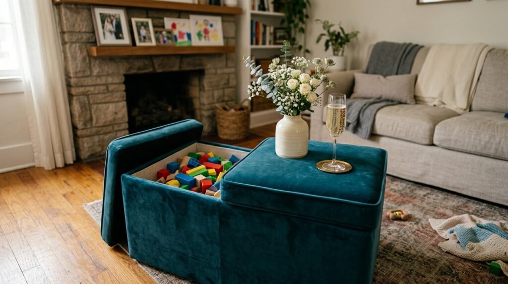 Single-Parent Small Space Decor: Multi-Function Furniture That Works
