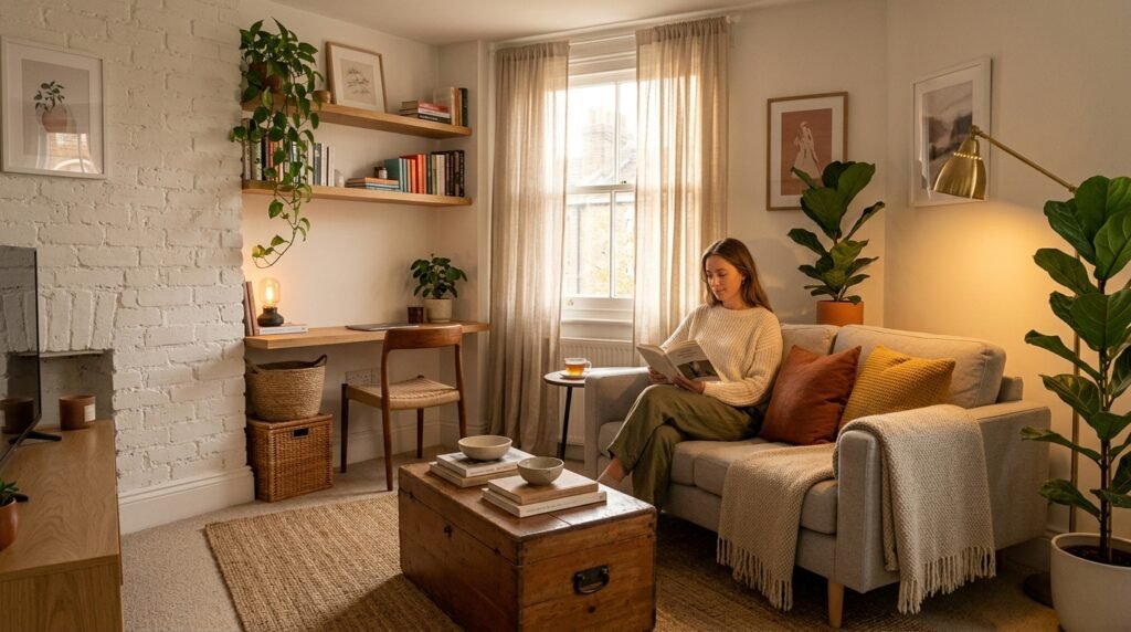 Minimalist Winter Holiday Decor for Small Apartments