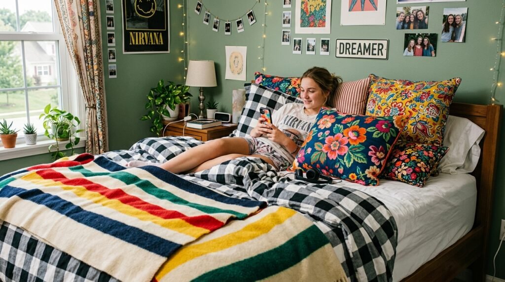 7 Dopamine Bedroom Ideas for Teens Sharing a Room With a Sibling