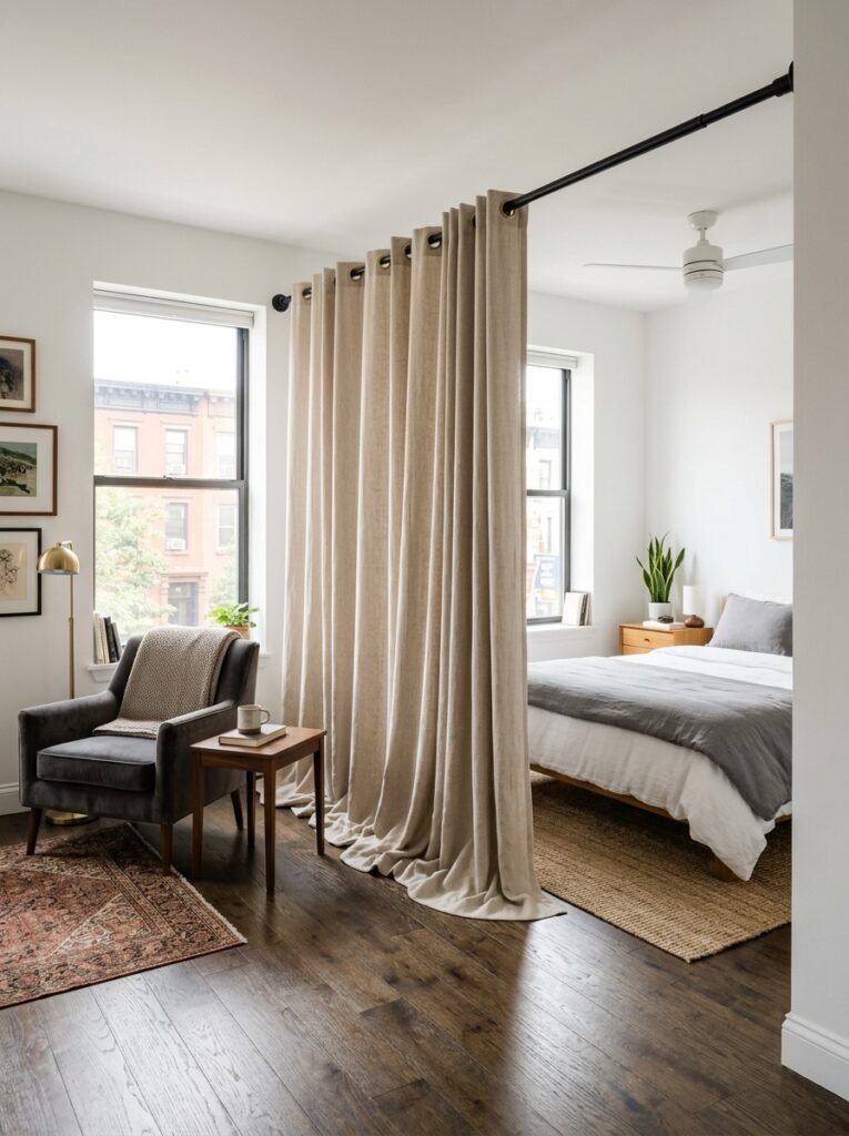 10 No-Drill Modern Living Room Decor Ideas for First-Time Renters