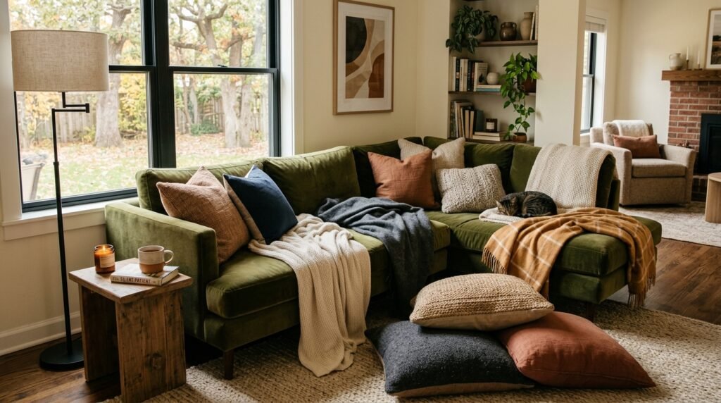 12 Quiet Luxury Living Rooms for Couples Redoing Their First Home Together